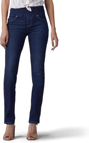 Lee Women's Sculpting Slim Fit Slim Leg Pull On Jean