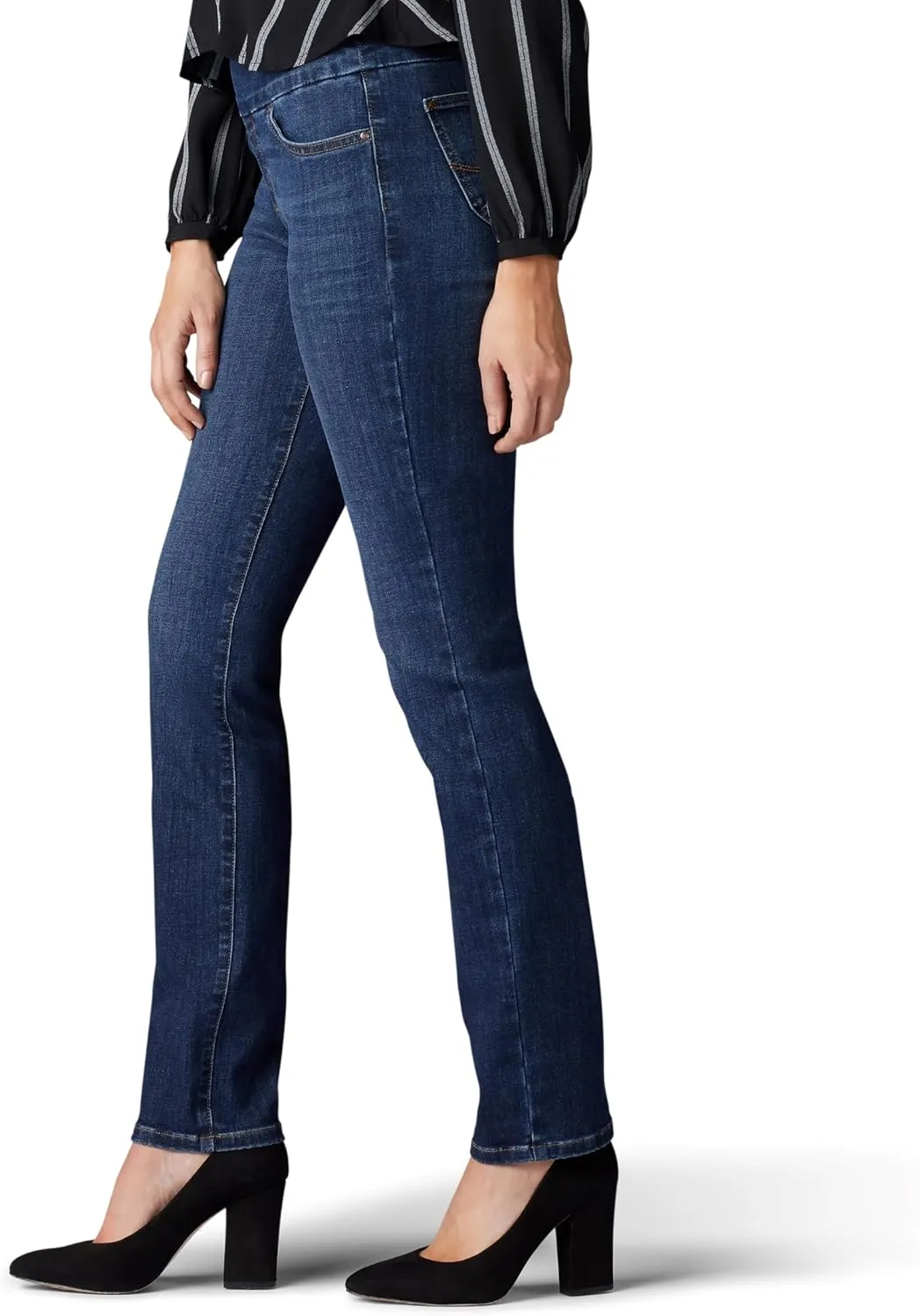 Lee Women's Sculpting Slim Fit Slim Leg Pull On Jean