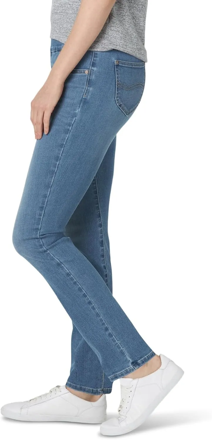 Lee Women's Sculpting Slim Fit Slim Leg Pull On Jean