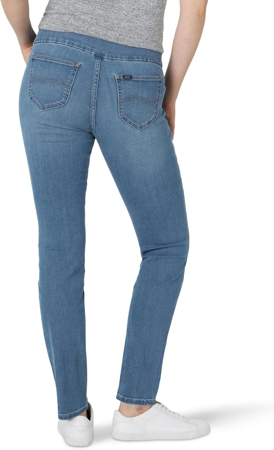 Lee Women's Sculpting Slim Fit Slim Leg Pull On Jean