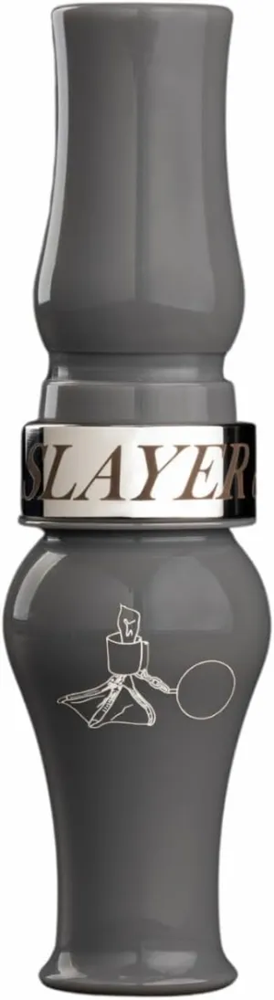 Leg Iron Honker Call | Acrylic Goose Call for Canada Geese | Flat Grey Custom Engraved Call