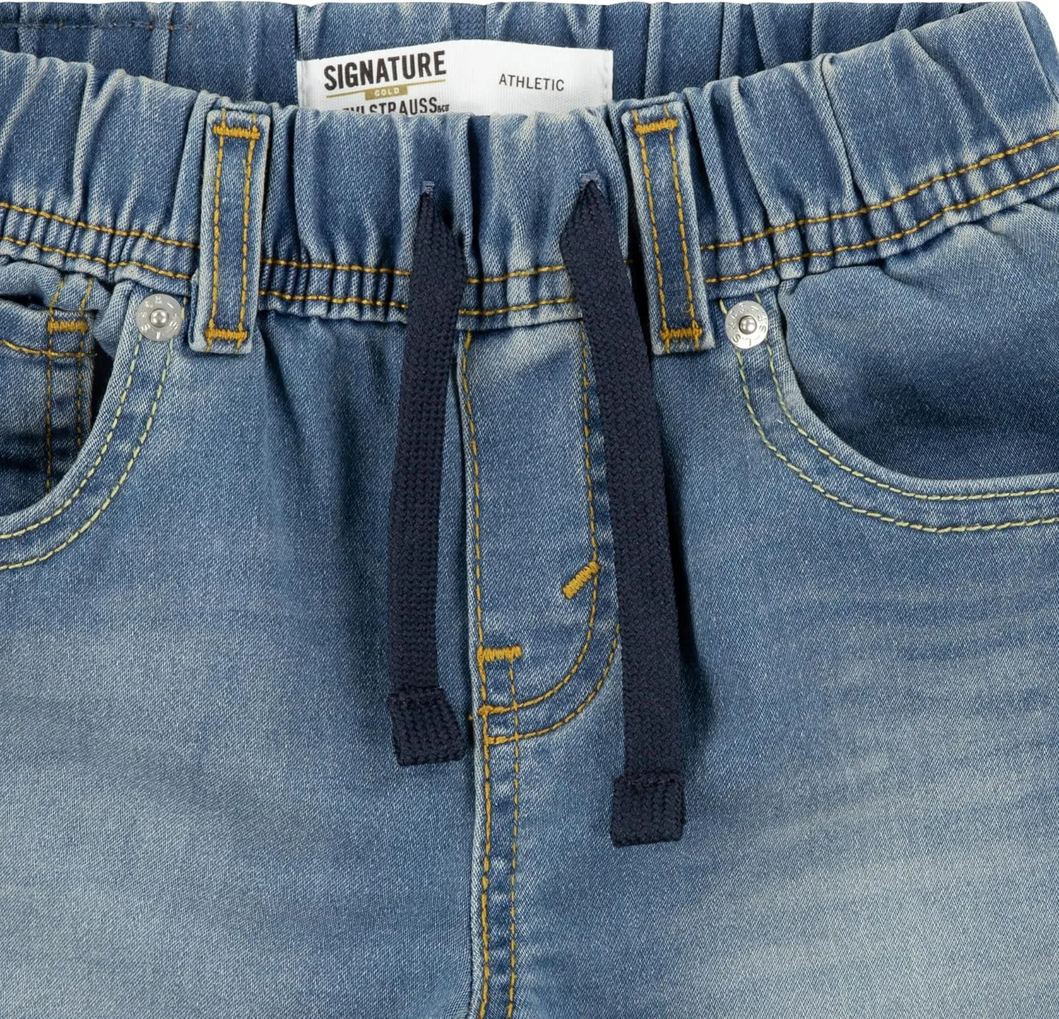 Levi Strauss Signature Gold Boys Pull On Jeans