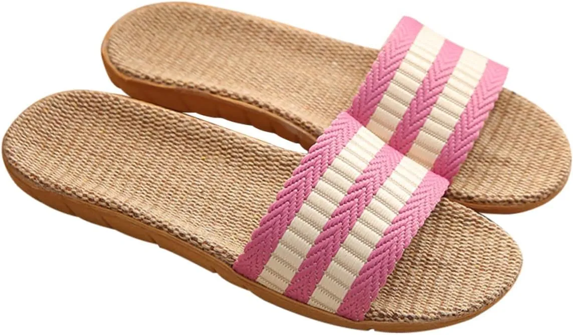 LIFKOME Sweat Room Slippers Couples Non-slip Light Slippers Flat Sole for Home Use