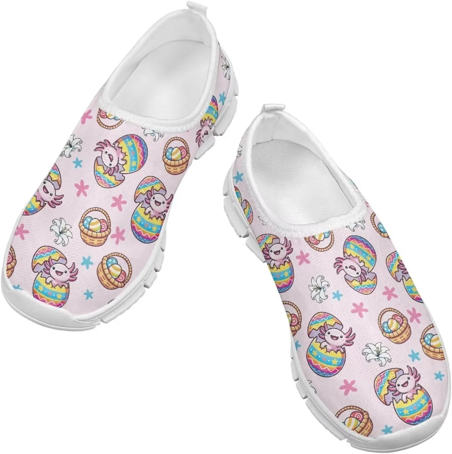 Little Kids/Big Kids Slip On Shoes Cute Tennis Shoes for Girls Fashion Casual Gym Sneakers