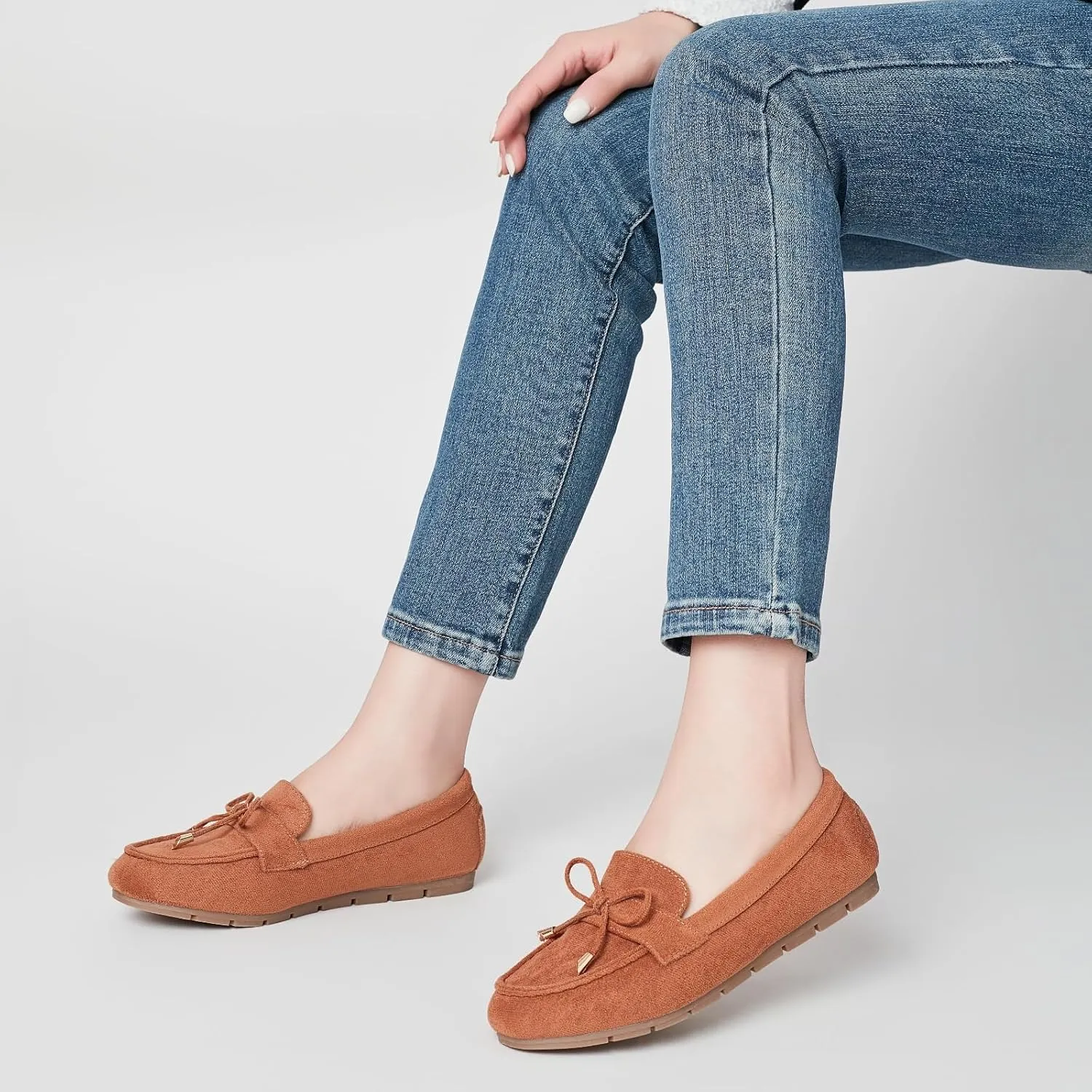 Loafers for Women Slip On Flats Shoes Non Slip Work Shoes Comfort Soft Business Casual Walking Womens Loafers
