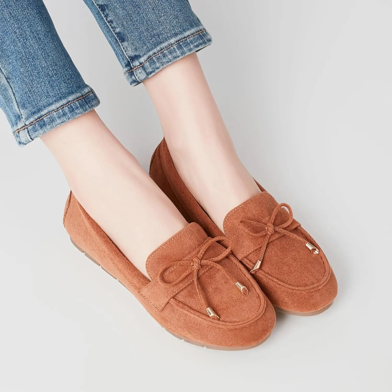Loafers for Women Slip On Flats Shoes Non Slip Work Shoes Comfort Soft Business Casual Walking Womens Loafers