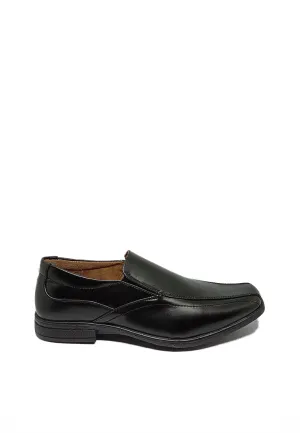 LUCIO SLIP ON BLACK SHOES