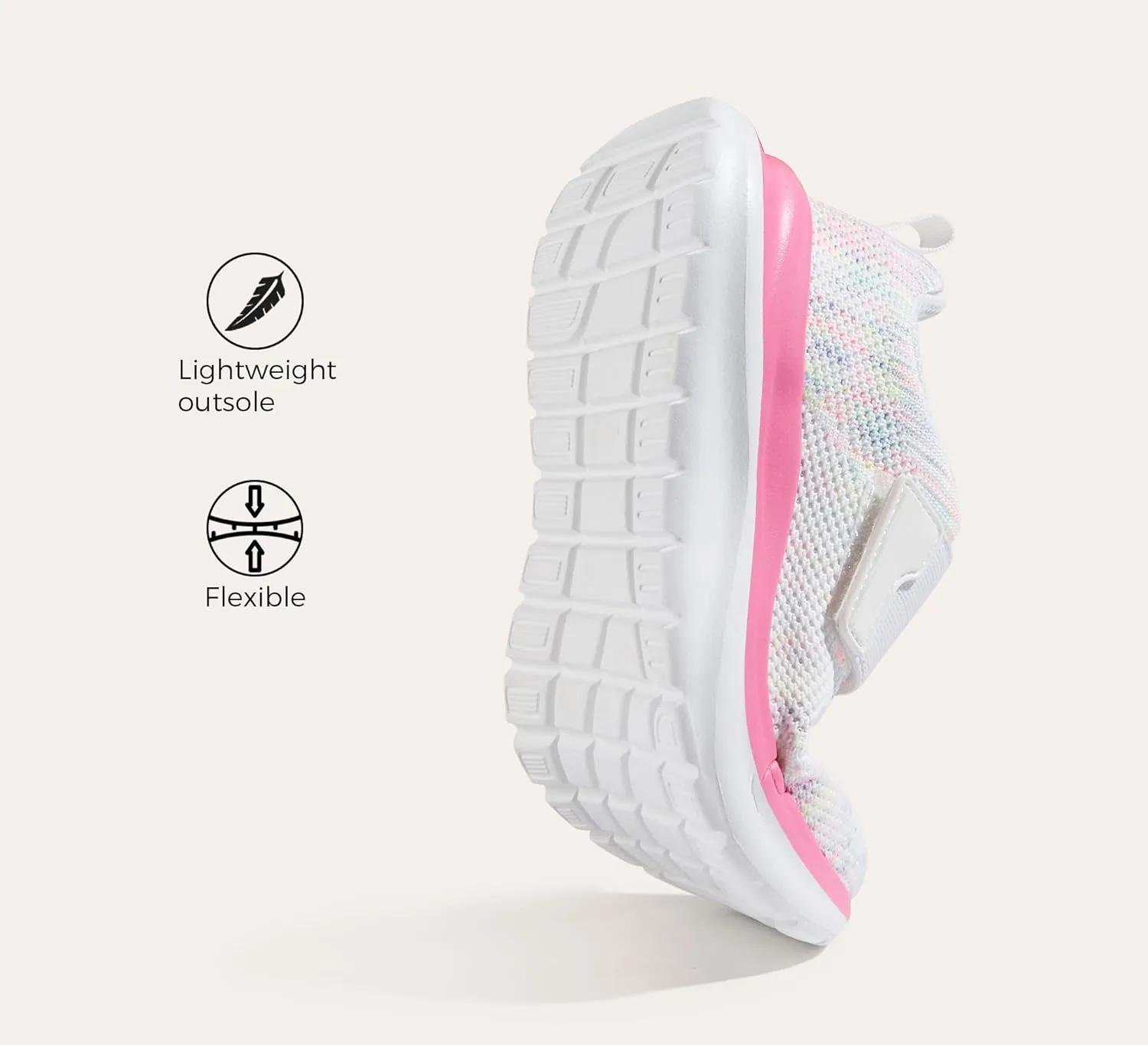 LUCKY STEP Boys Girls Tennis Shoes Kids Unisex Walking Running School Athletic Hook and Loops Strap Breathable for Toddler/Little Kid/Big Kid
