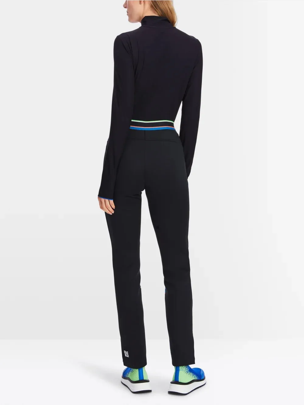 Marc Cain SOFIA Scuba Slip on pants with print