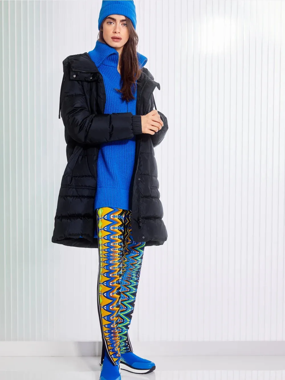 Marc Cain SOFIA Scuba Slip on pants with print