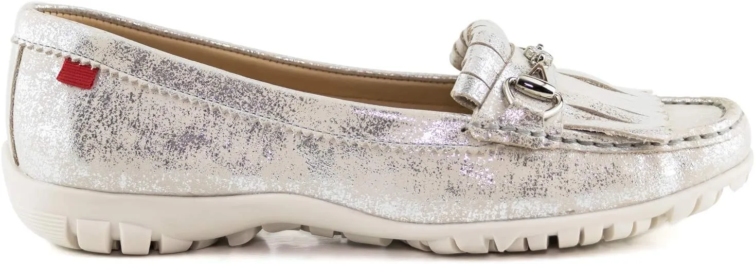 Marc Joseph New York Women's Golf Leather Made in Brazil Lexington Performance Fashion Shoe Moccasin
