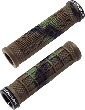 MARQUE Grapple MTB Grips - Mountain Bike Grips with Single Lock On Collar for Handlebar, for BMX, E-Bike, Scooter, Beach Cruiser & Most Adult Bicycle Handlebar, Anti-Slip & Comfortable