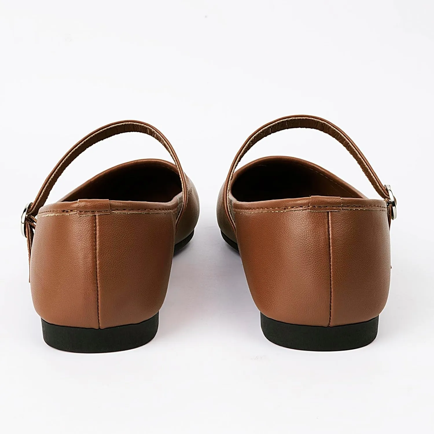 Mary Jane Flats Shoes Women Square Toe Ballet Flats Comfortable Ankle Strap Flats Casual Slip on Flats Women Flats Dress Shoes