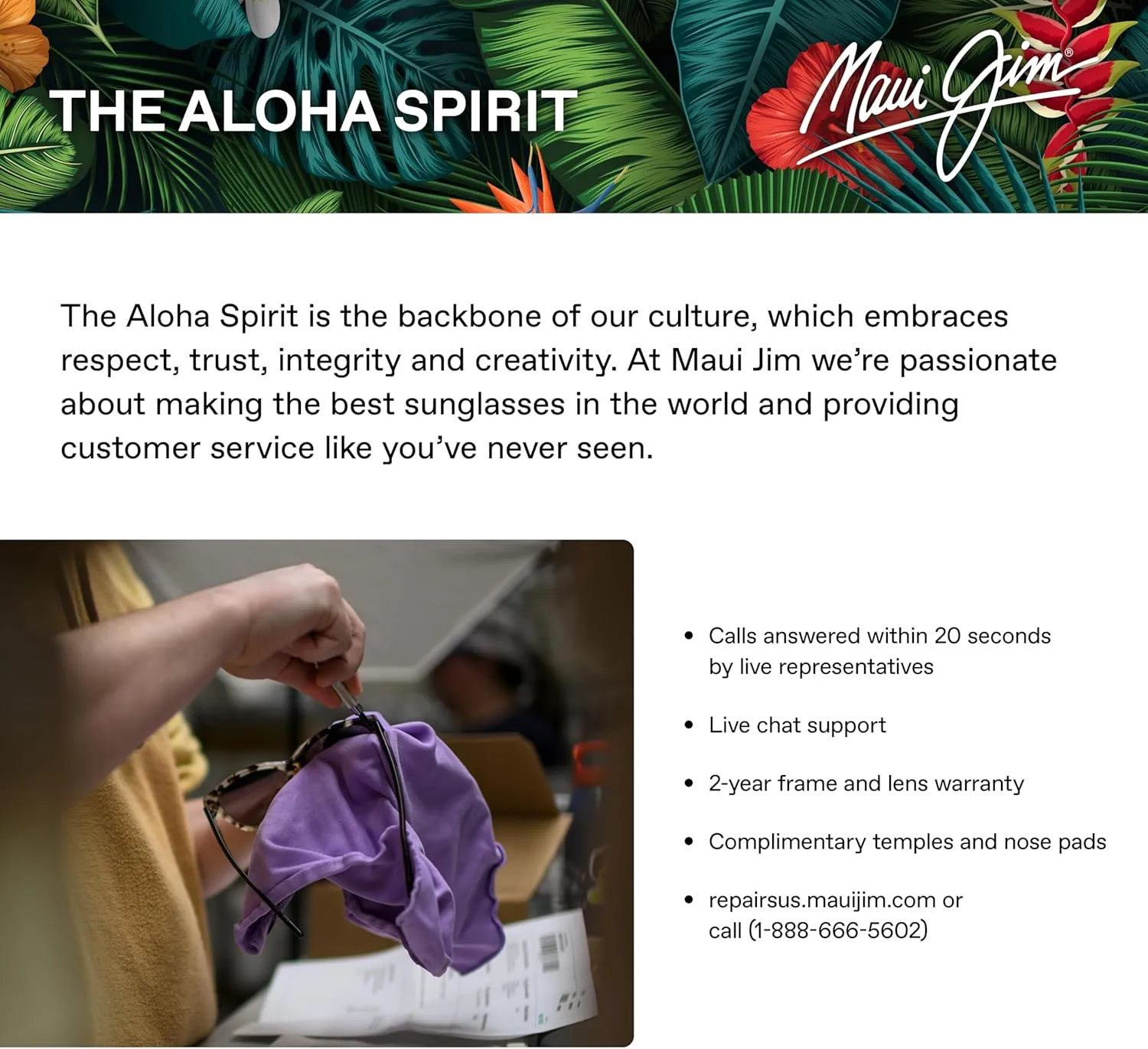 Maui Jim Keahi Rectangular Sunglasses