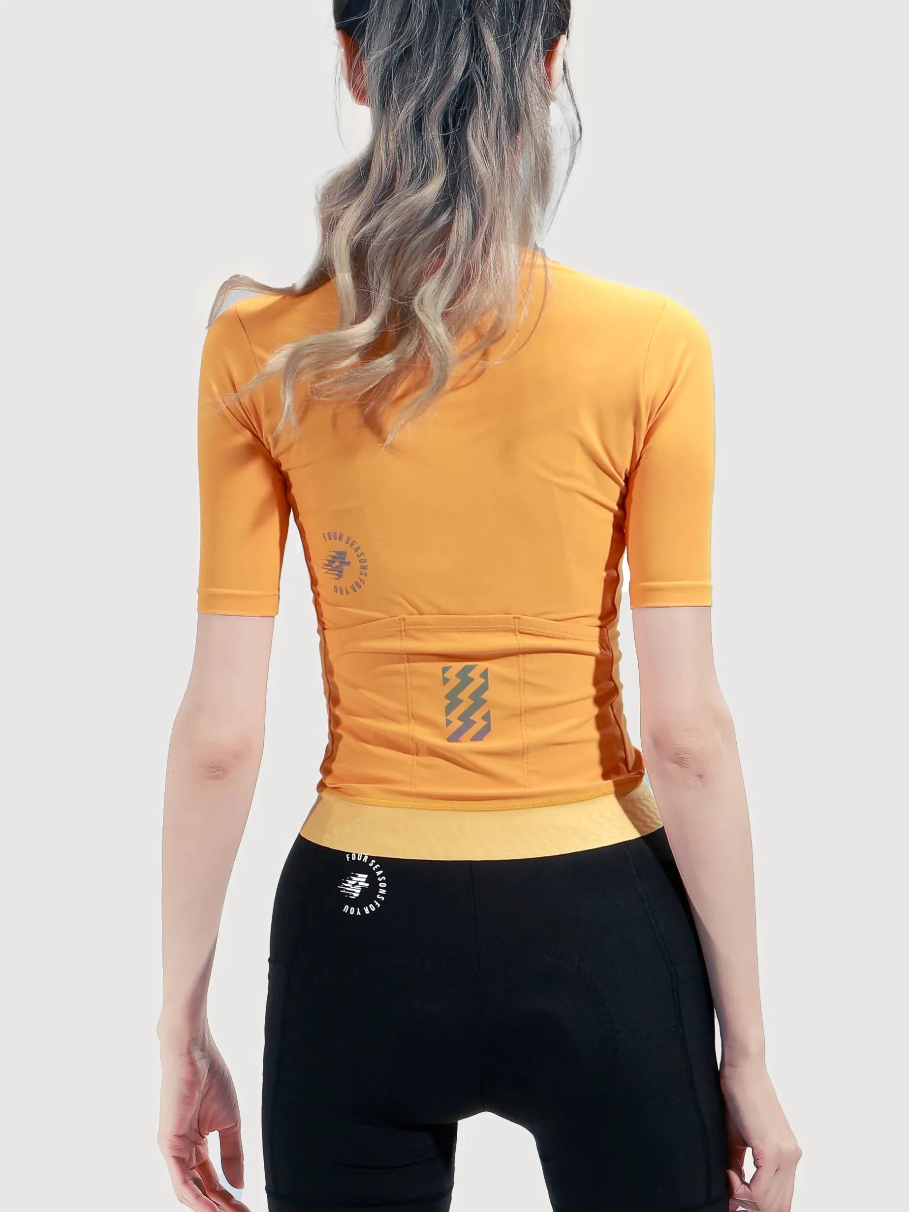 Melody Woman Cycling Jersey - Banana Yellow