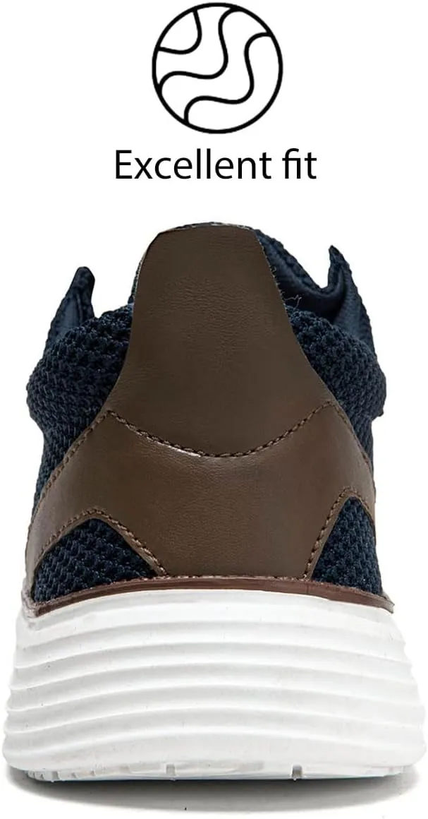 Mens Loafers Walking Slip on Boat Shoes Fashion Classcial Non Slip Sneakers Casual Comfortable Leisure Vintage Flat Shoes
