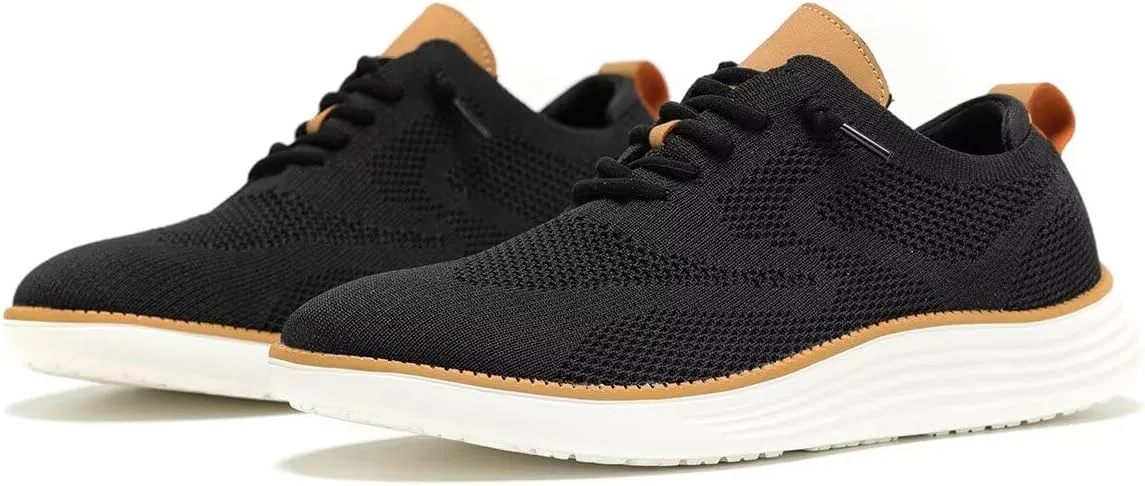Mens Mesh Casual Sneakers Lightweight Breathable Dress Shoes Comfortable Walking Oxford Shoes Trainers for Men
