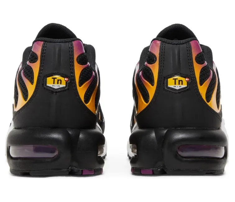 Men's Nike Air Max Plus TN (Black/Gold-Purple)