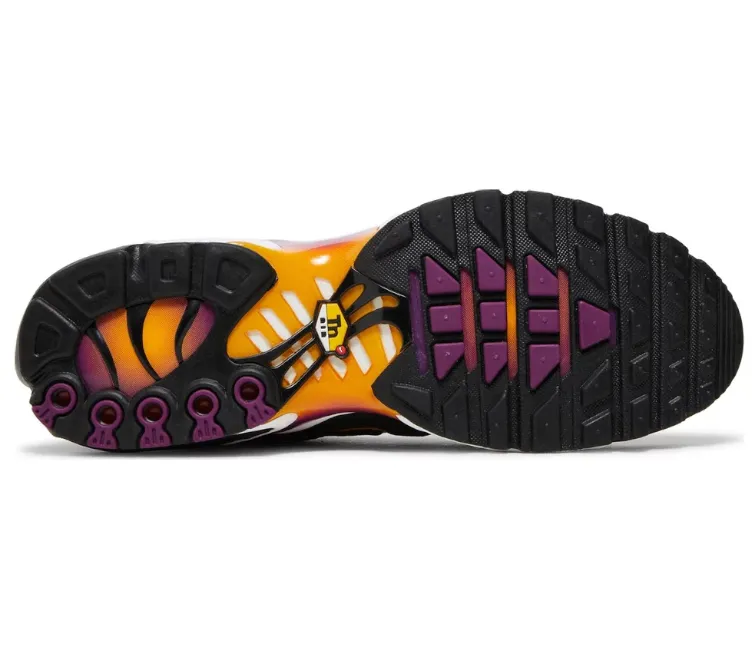 Men's Nike Air Max Plus TN (Black/Gold-Purple)
