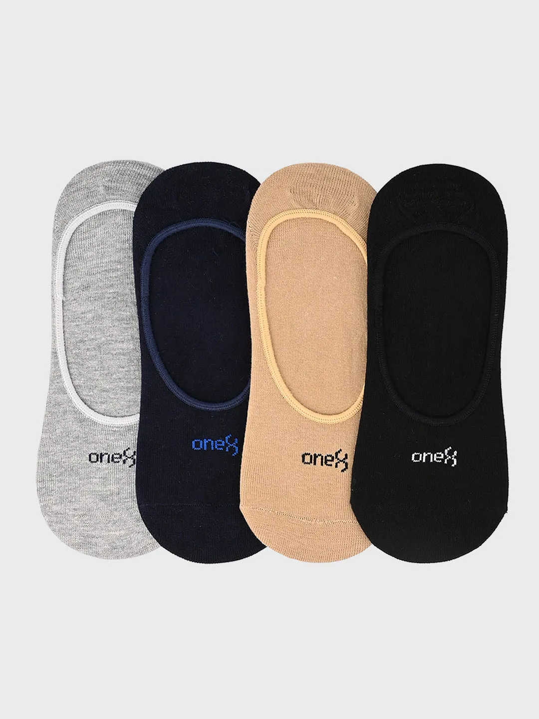 Men's No Show Invisible Low-Cut Loafers & Sneakers Liners Socks (Pack of 4)