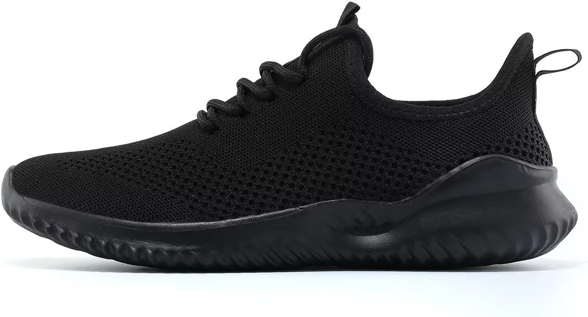 Mens Running Shoes Slip on Walking Tennis Sneakers Fashion Breathable Mesh Soft Sole Casual Athletic Lightweight