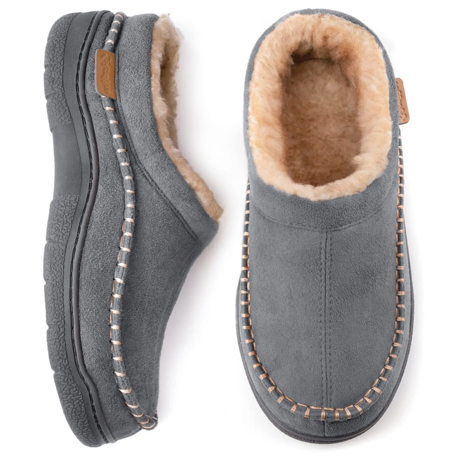 Men's Slip-on Soft-top Slippers Indoor