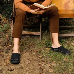 Men's Slip-on Soft-top Slippers Indoor
