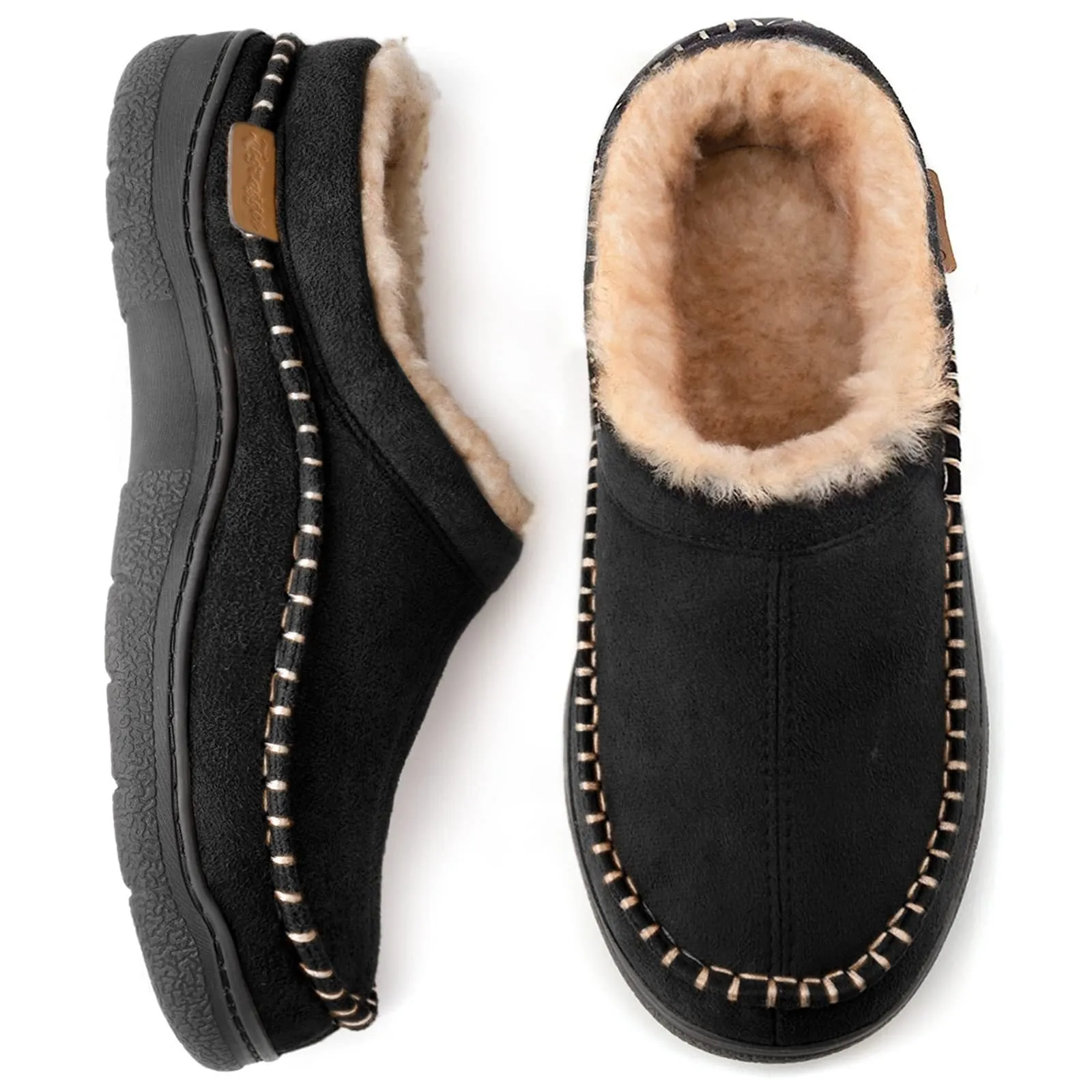 Men's Slip-on Soft-top Slippers Indoor