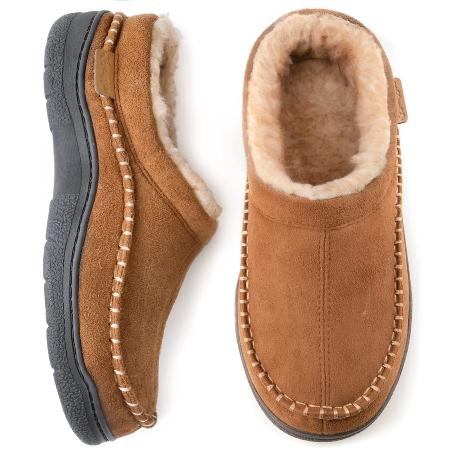 Men's Slip-on Soft-top Slippers Indoor