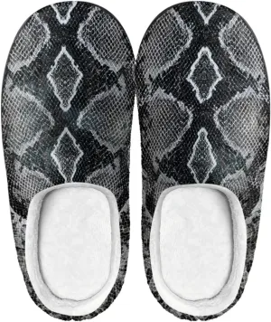 Men's Women's Non-slip Slippers, Flannel Warm Soft Cozy Slippers, House Bedroom Indoor/Outdoor Warm Shoes, Size 2-12