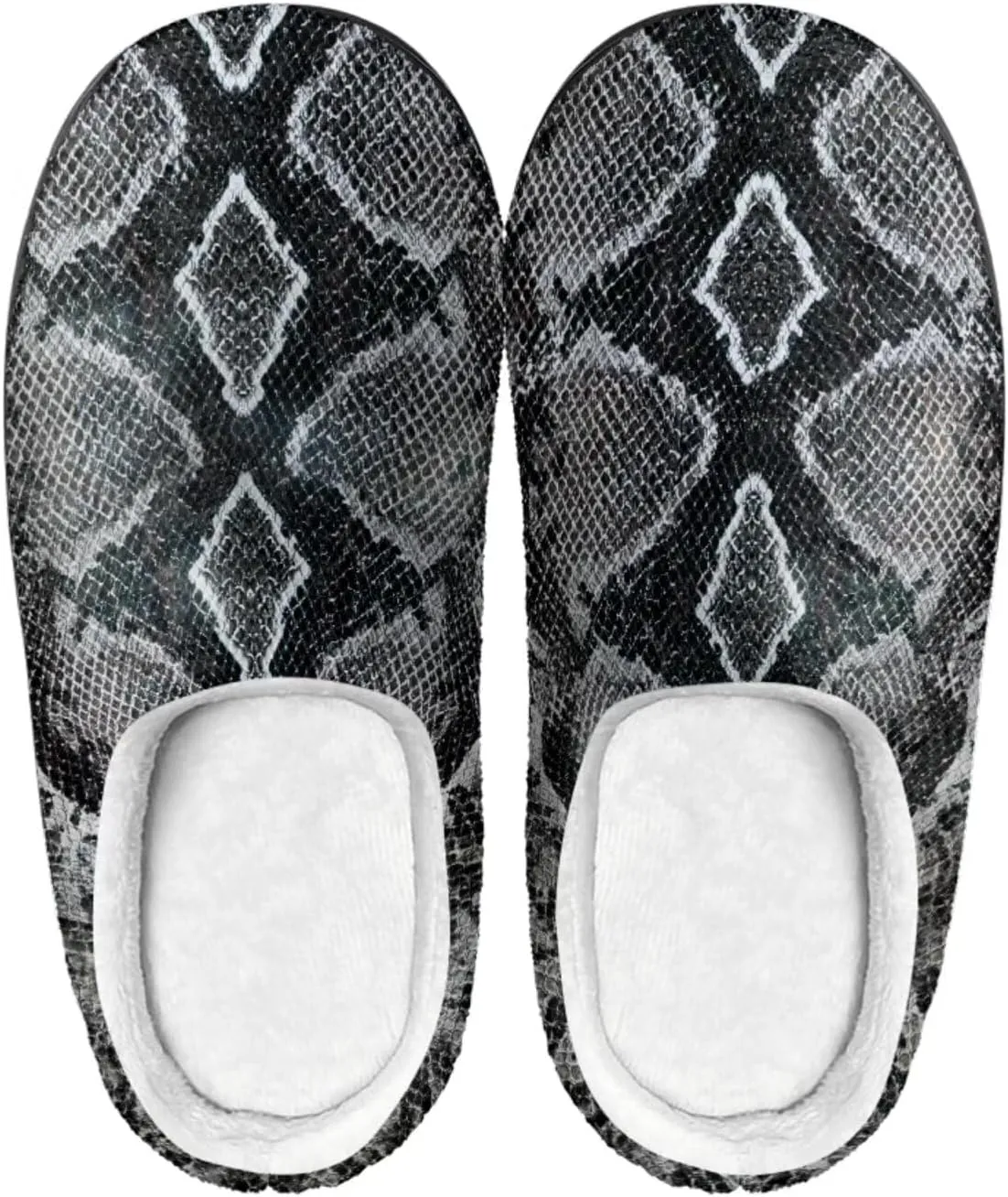 Men's Women's Non-slip Slippers, Flannel Warm Soft Cozy Slippers, House Bedroom Indoor/Outdoor Warm Shoes, Size 2-12