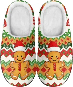 Men's Women's Plush Slippers, Flannel Warm Soft Cozy Slippers, House Bedroom Indoor/Outdoor Warm Shoes, Size 3-15