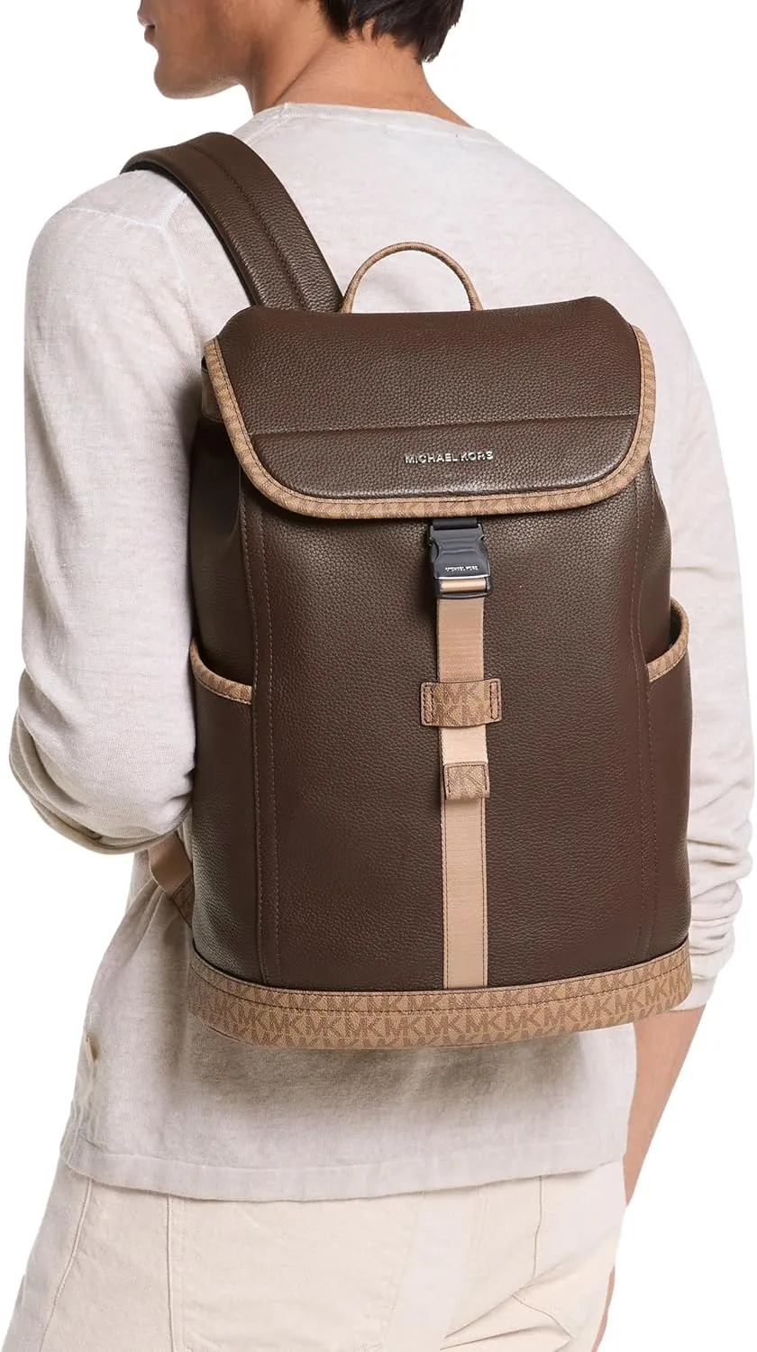 Michael Kors Hudson Slim Flap Backpack