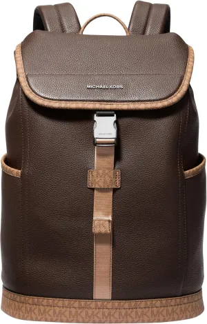 Michael Kors Hudson Slim Flap Backpack