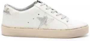 Mi.iM Paz Rubber Sole Lace-up Reflective Star Sneakers