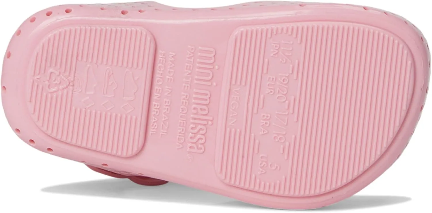 mini melissa Girl's Furadinha Pop Baby (Toddler/Little Kid) Ballet Flat