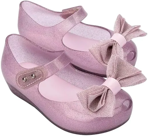 mini melissa Girl's Ultragirl Sweet XII Baby Ballet Flat