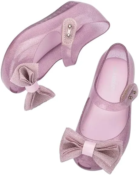 mini melissa Girl's Ultragirl Sweet XII Baby Ballet Flat