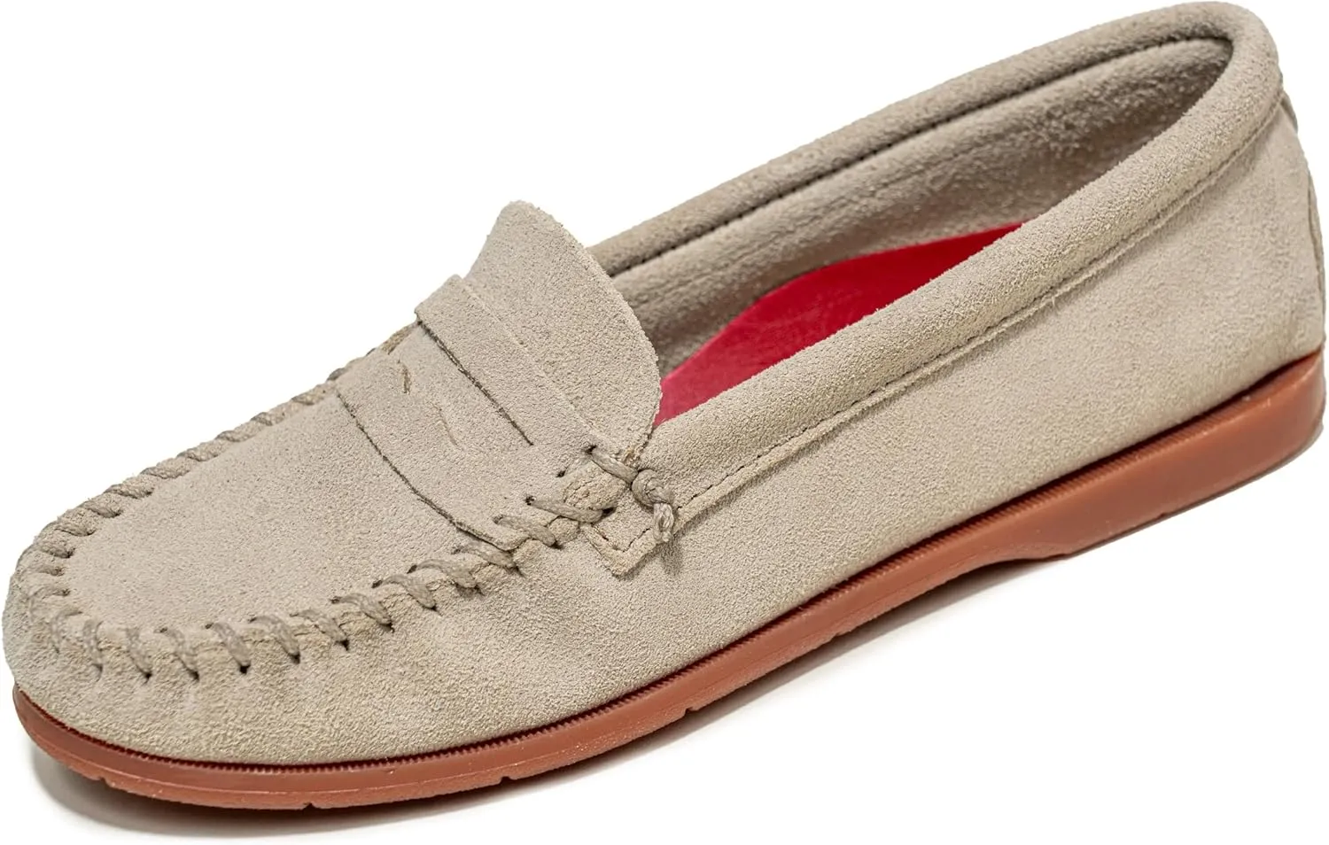 Minnetonka Mellony Penny – Women's Penny Loafer Design, Water and Stain Resistant, Genuine Suede, and Lightweight Sole