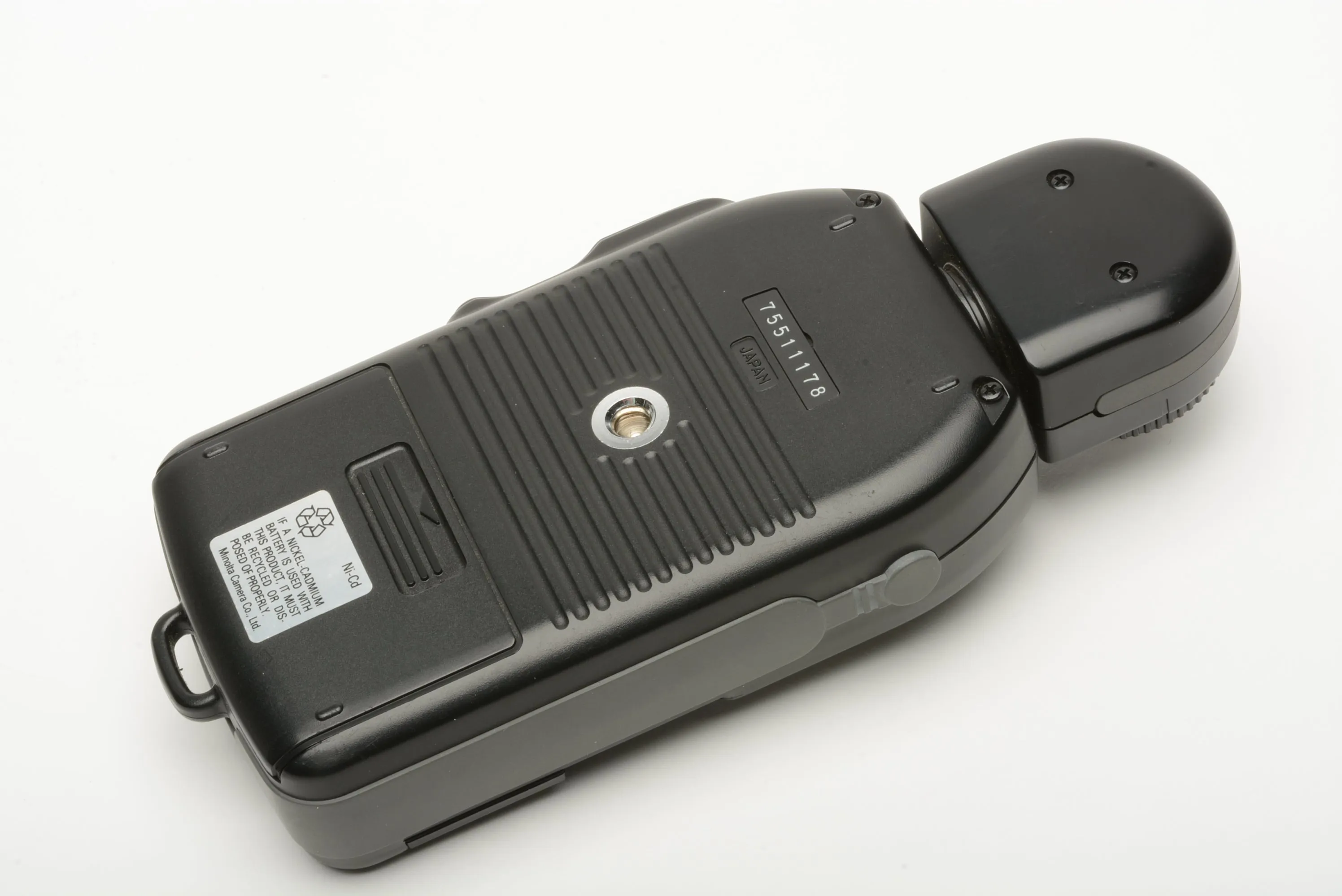 Minolta Flashmeter V Digital digital light meter, case,   flat dffuser