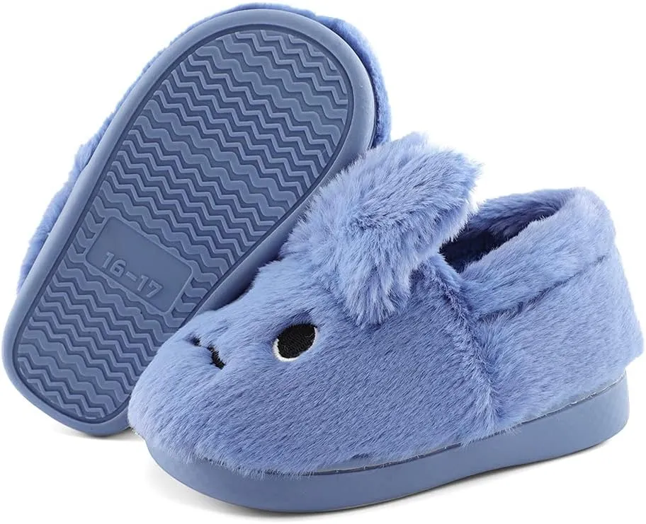 MK MATT KEELY Toddler Girls Bunny Slippers Winter Warm Shoes Rabbit House Soft Slippers
