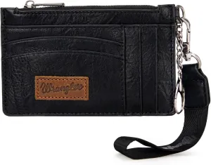 Montana West X Wrangler Credit Card Holder RFID Credit Card Holders for Women Card Holder Keychain Small Wallet Women Wristlet