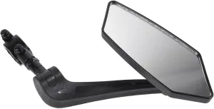 Mountain Bike Rearview Mirror Flat Reflective Safety Mirror Bike Rearview for Obstacle Avoidance Handlebar Accessory