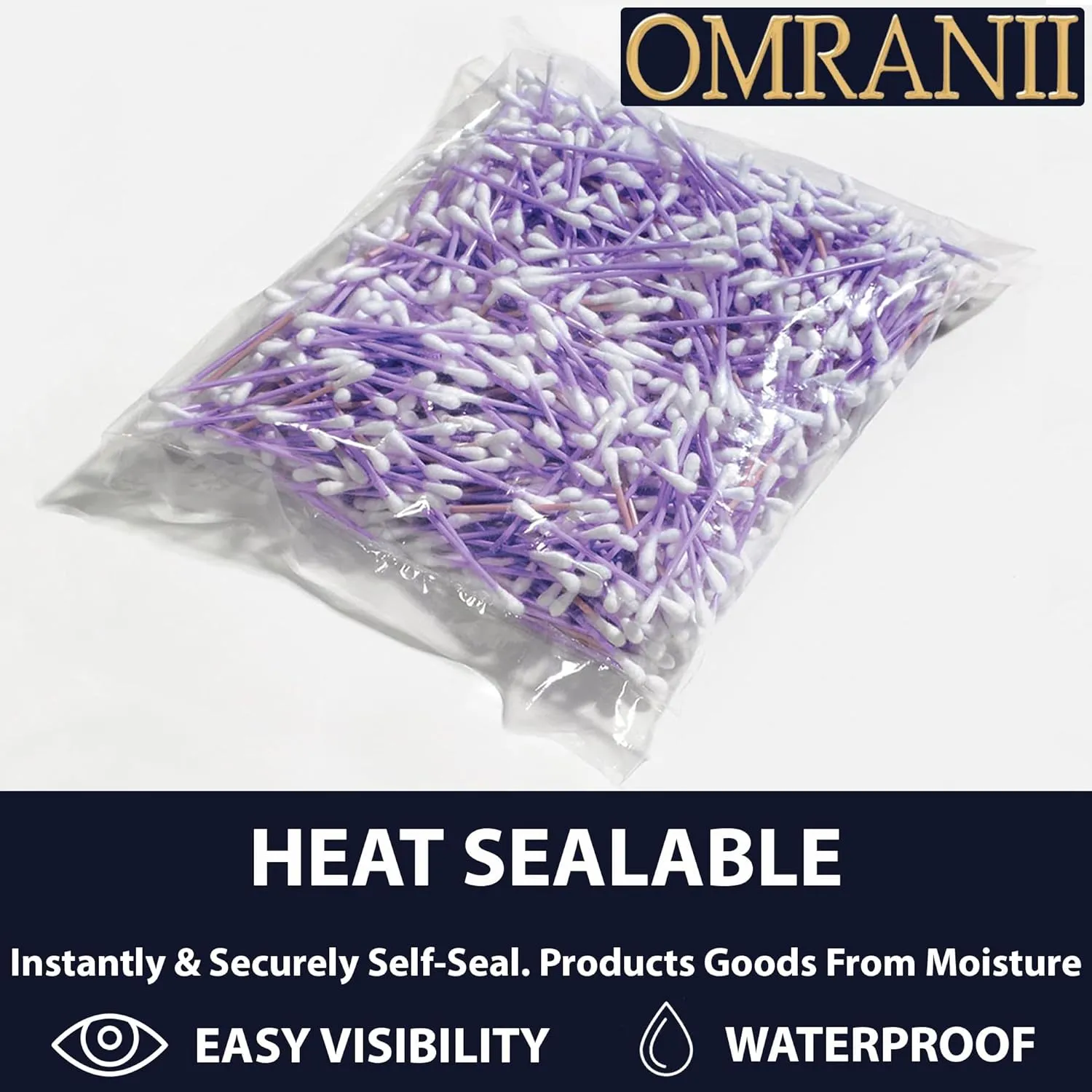 Multiple Sizes Clear Flat Poly Bags, 1.5Mil 6" X 10" & 100 Bags | Low-Density Polyethylene (LDPE), Flat Open Top Plastic Packaging Packing | Flexible and Durable Plastic Bags