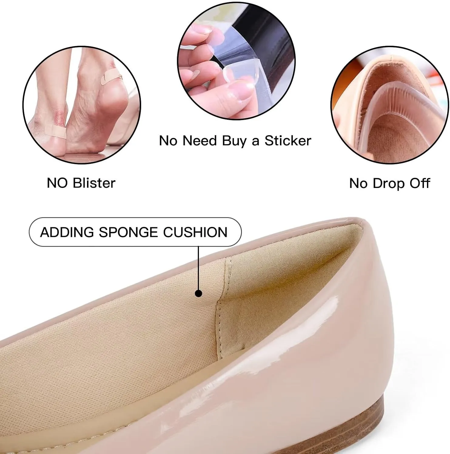 MUSSHOE Flat Shoes Women Comfortable Slip on Women's Flats