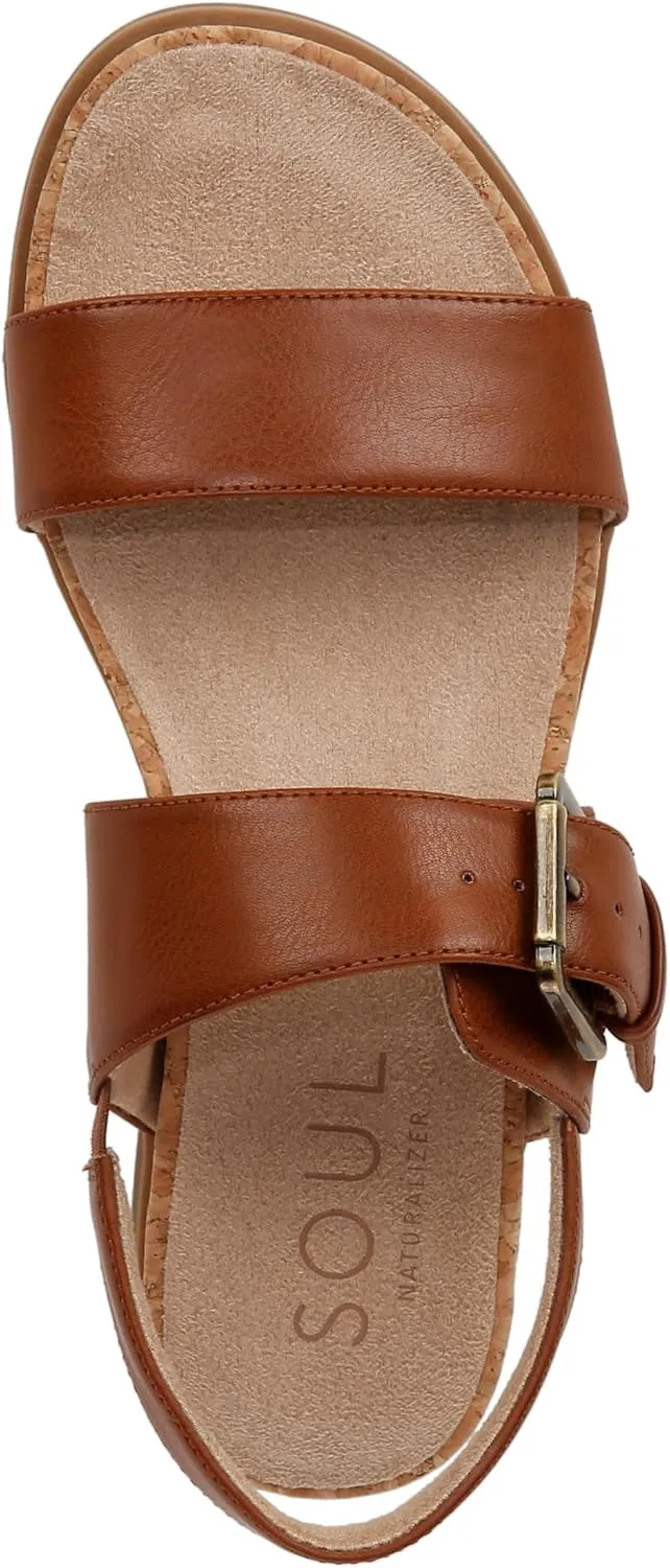 Naturalizer Soul Women's Cindi Slingback Flat Sandal