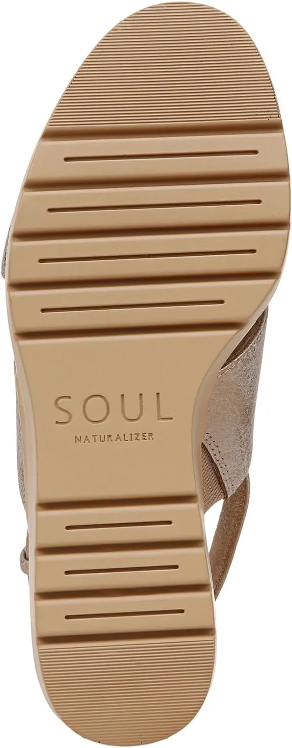 Naturalizer Soul Women's Goodtimes Slingback Wedge Sandal