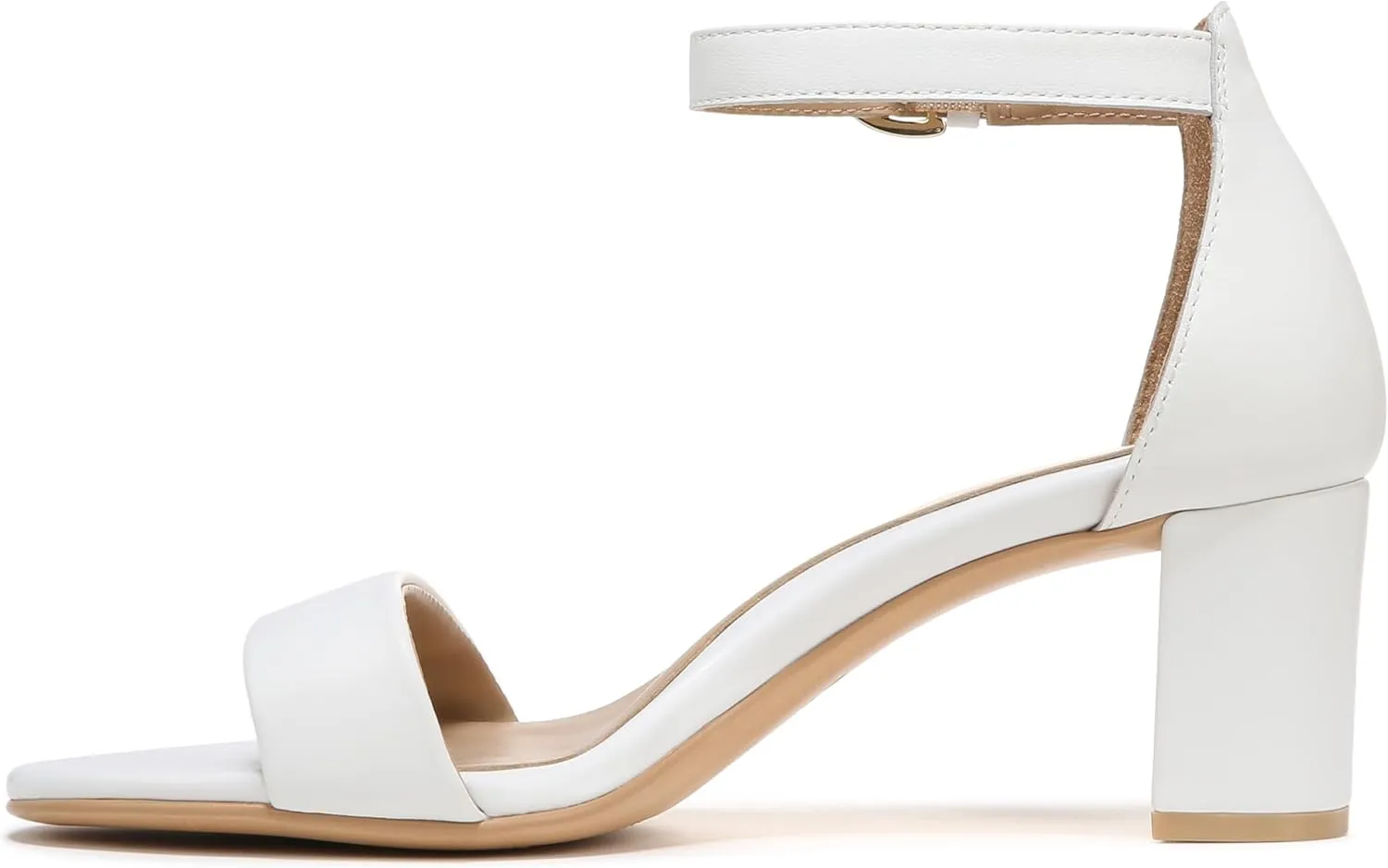 Naturalizer Women's Vera Ankle Strap Block Heel Dress Sandal
