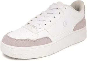 Nautica Women’s Lace-Up Fashion Sneakers – Low-Top Casual Walking & Tennis Shoes with Platform or Regular Heel