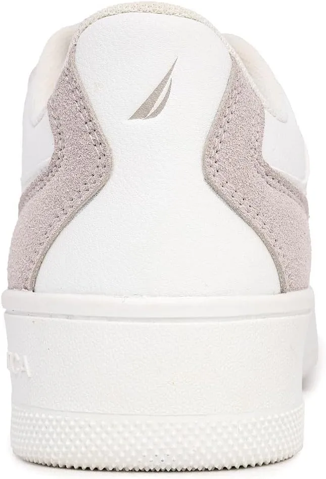 Nautica Women’s Lace-Up Fashion Sneakers – Low-Top Casual Walking & Tennis Shoes with Platform or Regular Heel